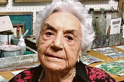 Maria Picardi, 99 primavere dedicate alla pittura: l'artista barlettana e il suo amore per la bellezza e il territorio