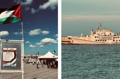 Otranto, è partita alla volta di Gaza la nave Coscience della Freedom Flotilla