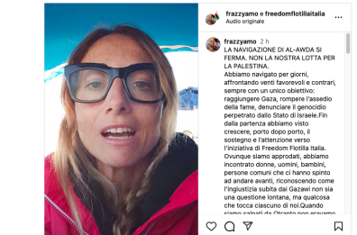 Freedom Flotilla Italia, «La navigazione di Al-Awda si ferma. Non la nostra lotta per la Palestina»