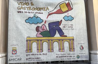Bari celebra il vino naturale: da sabato 25 a lunedì 27 ottobre ritorna «Sovra Naturale» Bari celebra il vino naturale: da sabato 25 a lunedì 27 ottobre ritorna «Sovra Naturale»