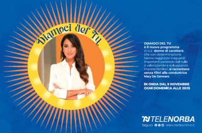 «Diamoci del tu», il nuovo format di Mary De Gennaro incontra le donne che si raccontano senza filtri