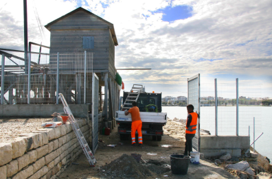 Barletta, quel molo chiuso e non si sa fino a quando: «Pronti ad andare a Roma da Salvini»