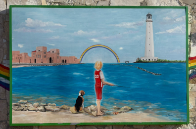 Bari, l'azienda di manutenzione distrugge quadro a San Cataldo. Leccese tuona: «Subito scuse e ripristino» Bari, l'azienda di manutenzione distrugge quadro a San Cataldo. Leccese tuona: «Subito scuse e ripristino»