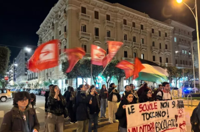 Sasso (Lega) attacca la Cgil dopo la protesta a Bari contro Valditara: «Cori violenti e nessun intervento degli organizzatori»