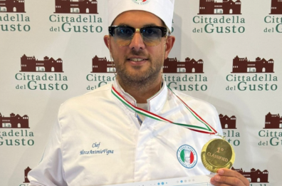 Olimpiadi Mondiali di cucina, lo chef salentino Vigna conquista l'oro con la tartare di gambero Olimpiadi Mondiali di cucina, lo chef salentino Vigna conquista l'oro con la tartare di gambero