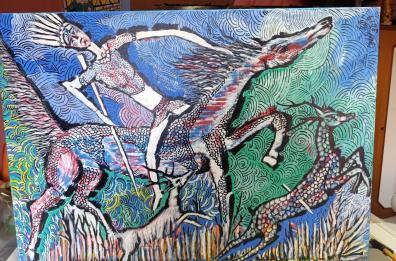 &laquo;L'abbeccedario del mondo&raquo;, a Firenze in mostra le opere dell'artista salentino Mario Cret&igrave;