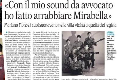 In ricordo dell'avvocato Mariano Fiore: «Con il mio sound da avvocato ho fatto arrabbiare Mirabella» In ricordo dell'avvocato Mariano Fiore: «Con il mio sound da avvocato ho fatto arrabbiare Mirabella»