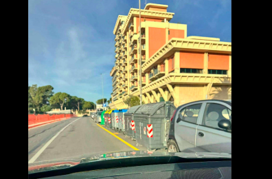 Bari, posti auto in via Demetrio Marin? Scomparsi. Colpa della pista ciclabile di via Fanelli
