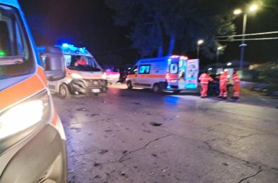 Andria, schianto frontale sulla Sp2 nella notte di San Silvestro: tre feriti in codice rosso, uno in codice giallo