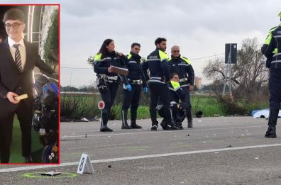 Incidente stradale a Mungivacca, il pm di Bari dispone l'autopsia sui due giovani morti. Moto sequestrata: era il regalo dei 18 anni di Liddi