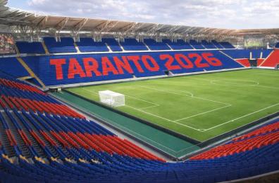 Taranto, Ferrarese chiama cittadini e tifosi a scegliere le scritte del nuovo stadio Iacovone