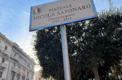Bari, in corso Cavour intitolata un'area a Nicola Saponaro: &laquo;Ha costruito l'anima del Petruzzelli&raquo; VIDEO