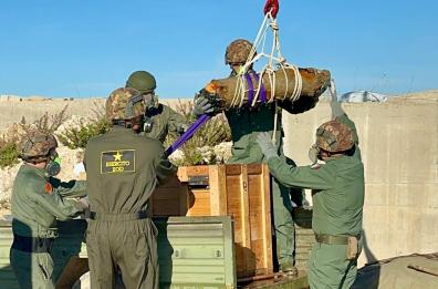 Bonifica del litorale di Molfetta: neutralizzati 63 ordigni bellici della Seconda guerra mondiale Bonifica del litorale di Molfetta: neutralizzati 63 ordigni bellici della Seconda guerra mondiale