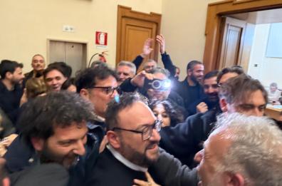 Fabio Tarantino  &egrave; il nuovo presidente della Provincia di Lecce: batte a sorpresa Poli Bortone VIDEO