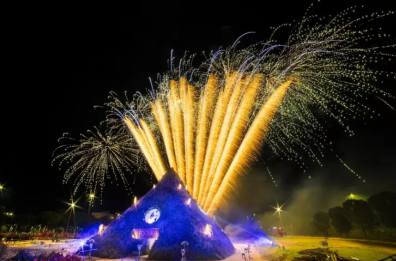 Festa di San Ciro a Grottaglie, circa 30mila persone attorno a uno dei fal&ograve; pi&ugrave; grandi d'Europa