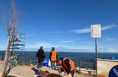 Nuova luce sul lungomare di Palese e San Girolamo: al via i lavori di riqualificazione
