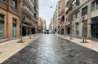 Bari, in via Argiro il cantiere della discordia: i lavori presto sull&rsquo;intera strada, ma i commercianti non ci stanno