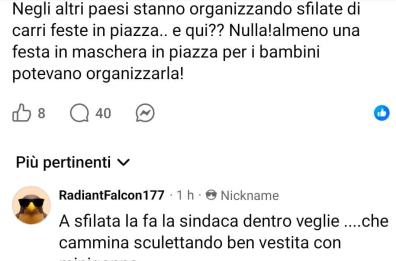 Veglie, sessismo contro la sindaca: scatta la denuncia dopo un commento offensivo sui social
