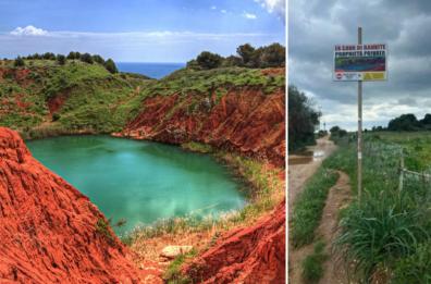 Il Salento «perde» un altro luogo iconico: la cava di bauxite diventa off limits, i proprietari chiudono gli accessi Il Salento «perde» un altro luogo iconico: la cava di bauxite diventa off limits, i proprietari chiudono gli accessi