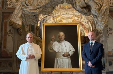 &Egrave; del tarantino Roberto Ferri il ritratto ufficiale di Papa Leone XIV