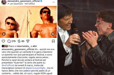 A Sanremo polemiche dopo il duetto padre-figlio dei Morandi, Gassmann: &laquo;Le regole non sono uguali per tutti&raquo;. Ha ragione?