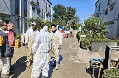 Foggia, Pasqua di solidarietà per le famiglie colpite dallo straripamento del Cervaro: «Ricominceremo» Foggia, Pasqua di solidarietà per le famiglie colpite dallo straripamento del Cervaro: «Ricominceremo»