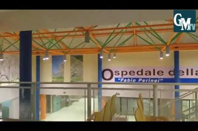 Altamura, pioggia a catinelle nel «nuovo» ospedale: non è un film