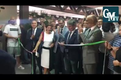 Politecnico Bari, nuovo bar e info point. Rettore distribuisce «gadget» di tricolore