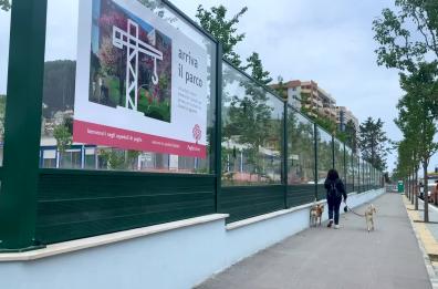 Bari, all'ospedale pediatrico i lavori per creare 3 giardini all'ingresso