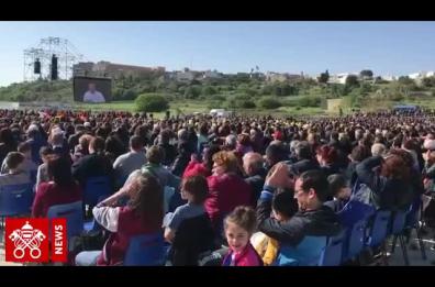 Puglia, Papa Francesco ad Alessano