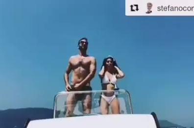 La iena Stefano Corti fa uno scherzo alla compagna Bianca Atzei: il video è virale