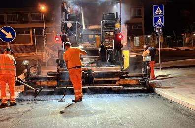 Bari, completati i lavori di rifacimento del manto stradale in via Buozzi