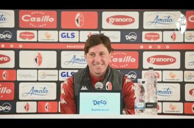 Mister Mignani: «Con il Bari sono cresciuto professionalmente»