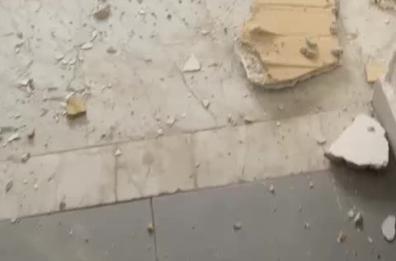 Lecce, crolla il solaio della residenza universitaria, paura tra gli studenti