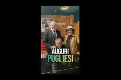 Gli auguri di Emiliano in visita da Al Bano: «Ci ricorda quanto è importante amare la nostra terra»