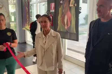 Bari, inaugurata la mostra «Tracce» nell'impianto Sportivo Sport Project al San Paolo