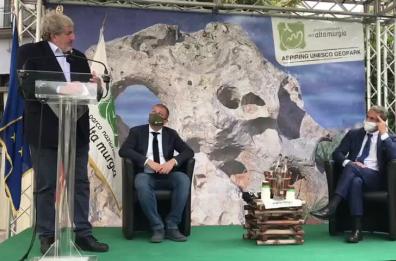 Aree protette, ministro Costa in visita al Parco Nazionale dell'Alta Murgia