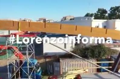 Bari, il mercato Santa Chiara visto dall'alto. Decaro: «Fine lavori entro l’estate»