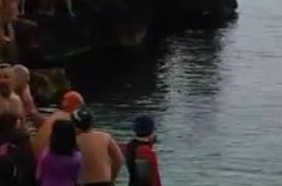 Brindisi, il tuffo dei 180
alla Conca per salutare il 2018