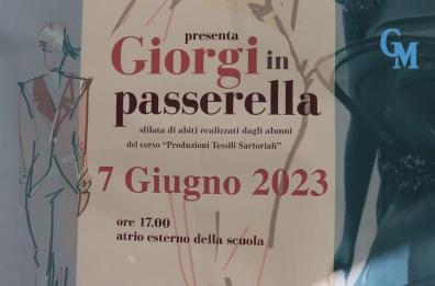 Potenza, l'Ipsia Giorgi in passerella: sfilano gli abiti creati dagli studenti