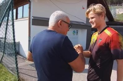 Lecce, Corvino vola a Folgaria e sprona i suoi ragazzi