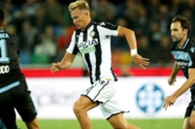 Lecce, arriva il centrocampista Barak in prestito dall'Udinese