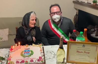 Nonna Maria festeggia 106 anni: è la più longeva della provincia di Brindisi 