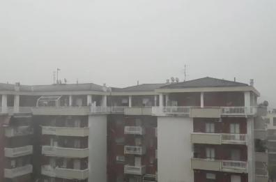 Maltempo a Foggia: violento nubifragio in città