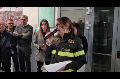 Matera, va in pensione Maddalena Lisanti, primo comandante donna dei Vigili del Fuoco: dal 3 marzo in servizio Amalia Tedeschi