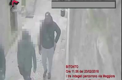 Bitonto, agguato ai rivali del clan Conte: arrestati 3 affiliati dei Cipriano