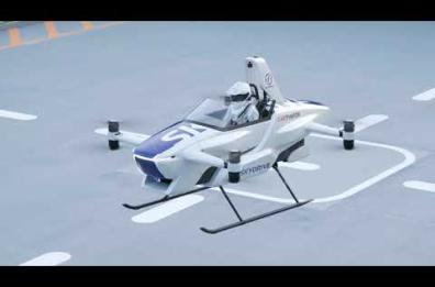 Giappone, decolla l'auto volante Sd-03 della SkyDrive VIDEO