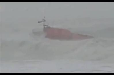 Tempesta Ciara, le immagini shock in un video