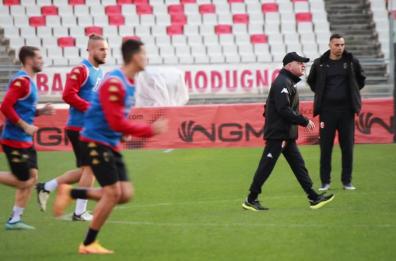 Bari calcio, ecco il primo allenamento diretto da mr. Iachini