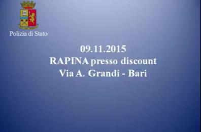Rapinatori seriali di discount nel Barese